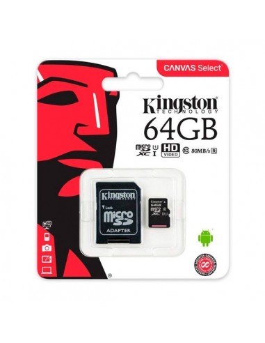 MEMORIA SD 64GB KINGSTON SDCS/64GB...
